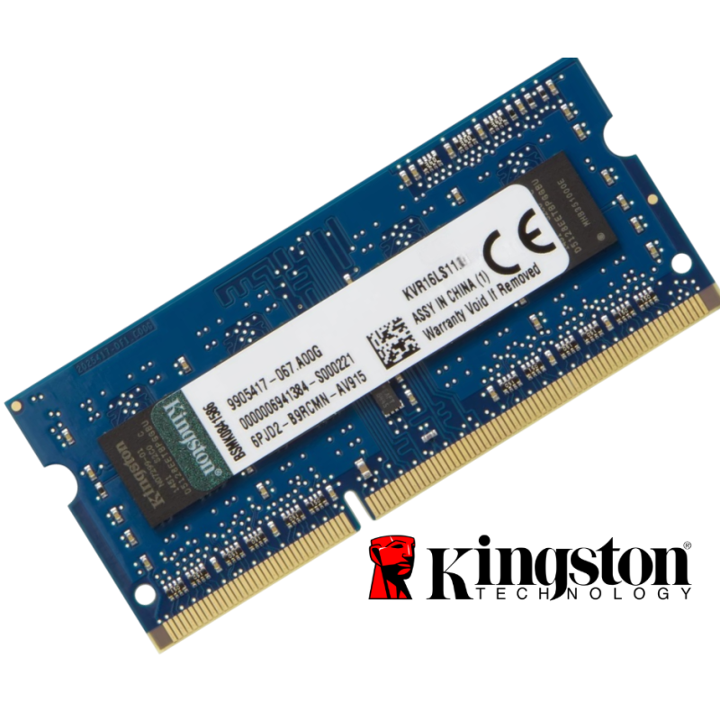 Kingston DDR3 SO-DIMM 4–8GB 1600MHz | PowerTech CO