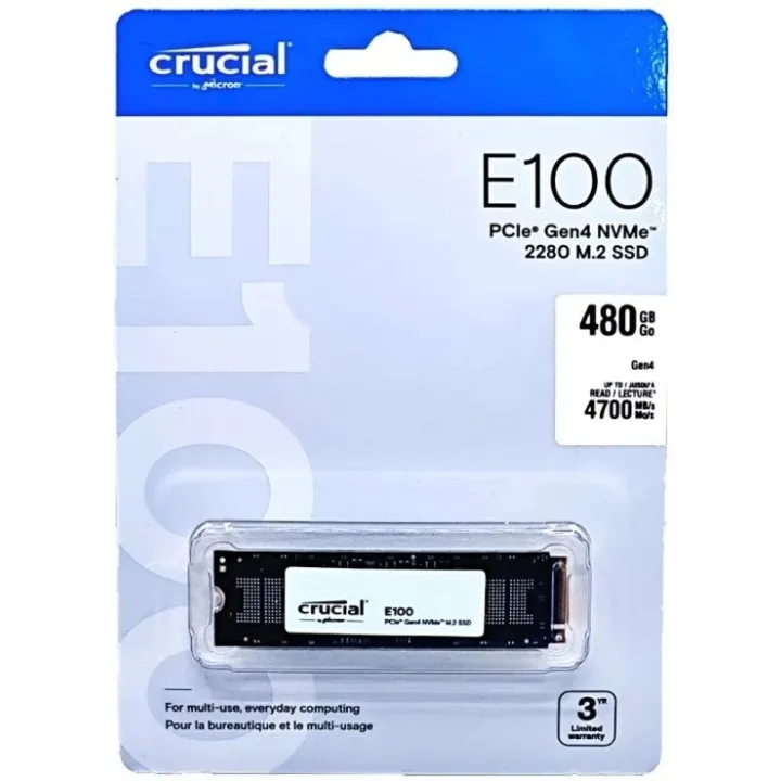 m2 crucial e100 480g