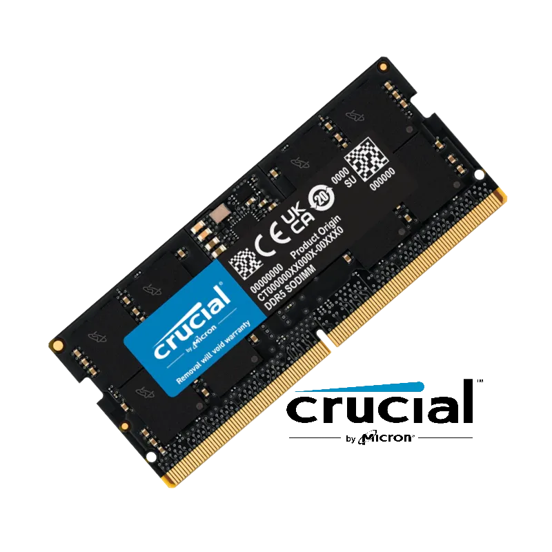 ddr5 crucial portátil