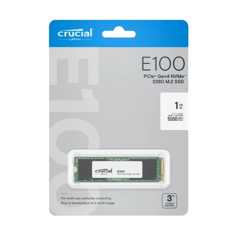 Crucial E100 SSD 1T