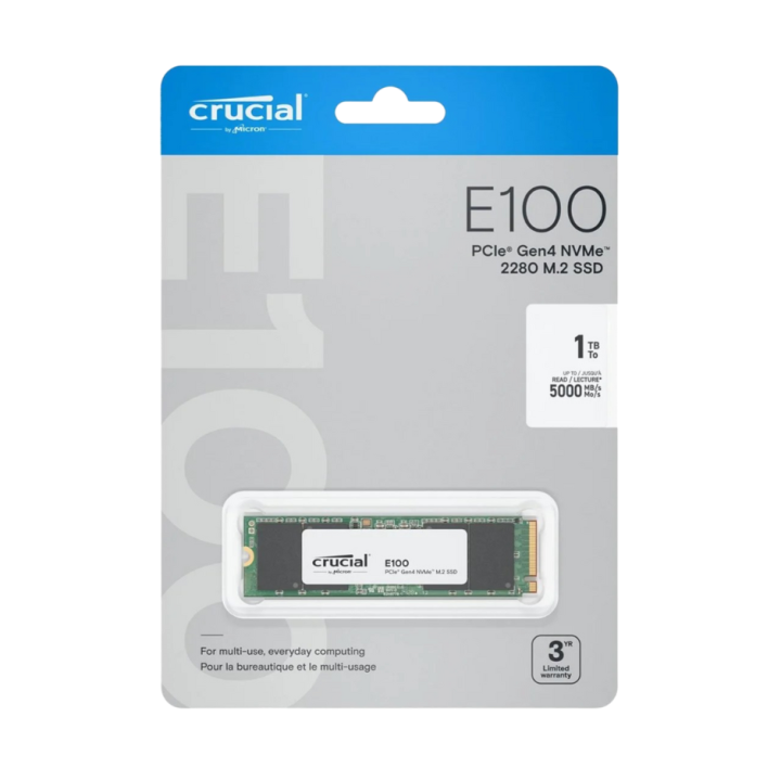 Crucial E100 SSD 1T